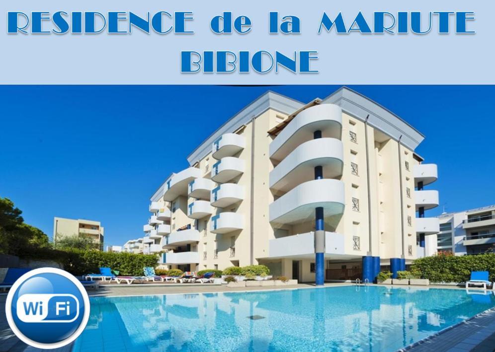 Green Holiday Wohnung Mit Schwimmbad Bibione Exterior foto